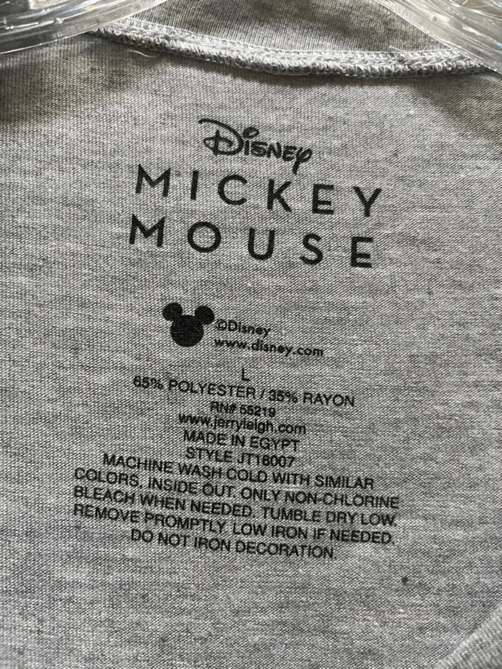 Disney Gray Tank with Yellow & Red Mickey Graphic - Picture 2 of 3